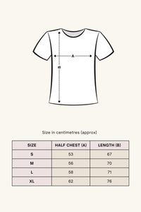 Mayclay x Brittany Ferns tee: Sand/Blush
