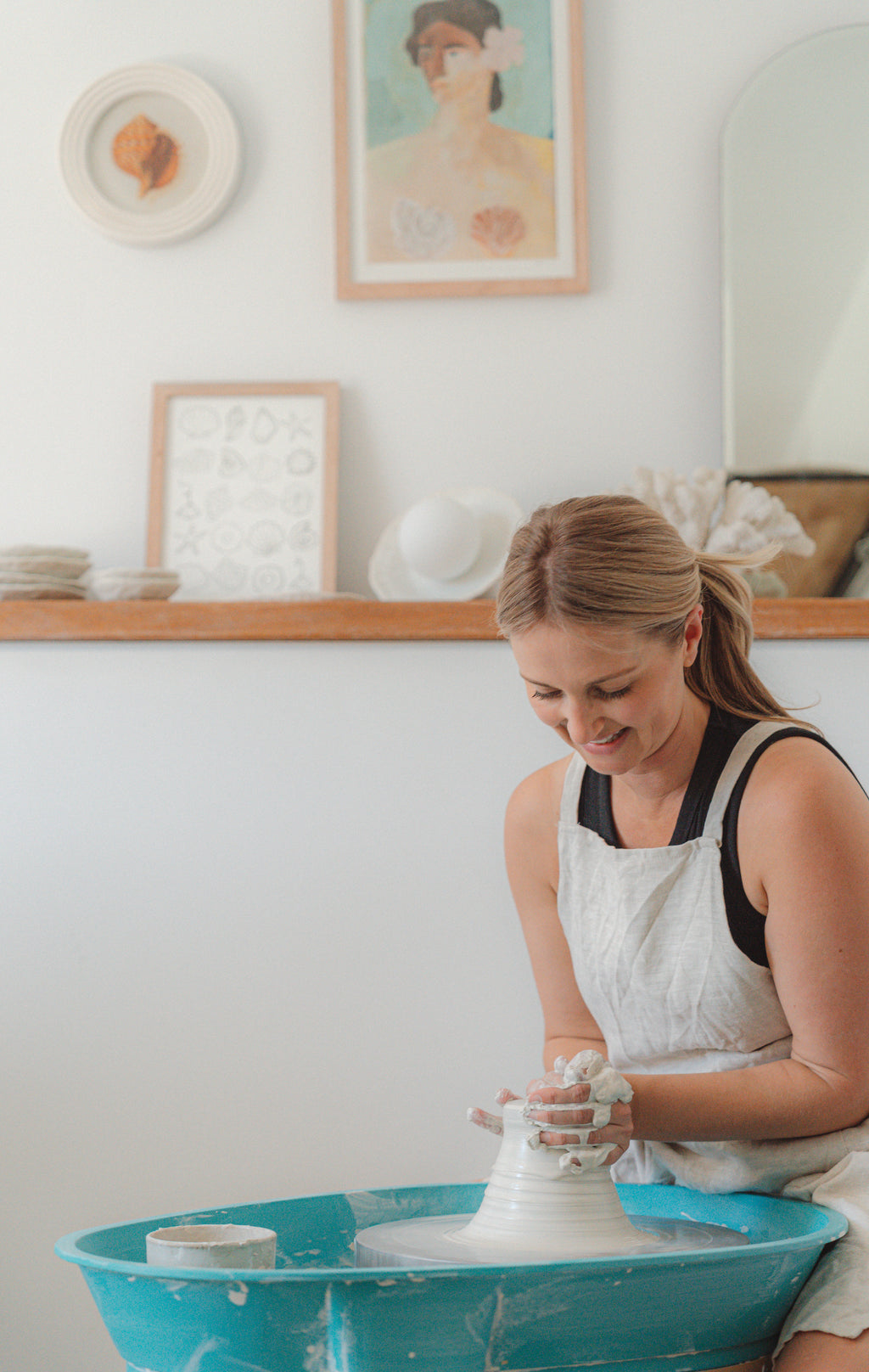 Feather and Oak 'Everyday' Linen Apron